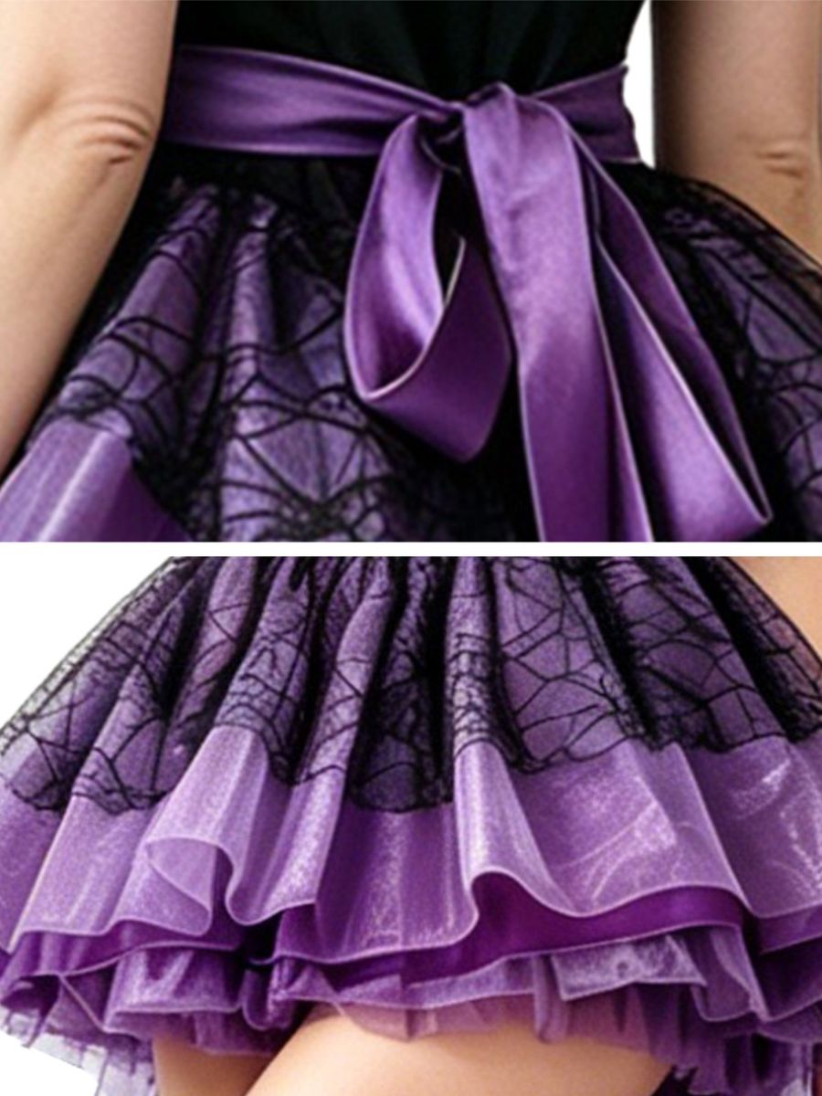 High-Low Tulle Witch Costume