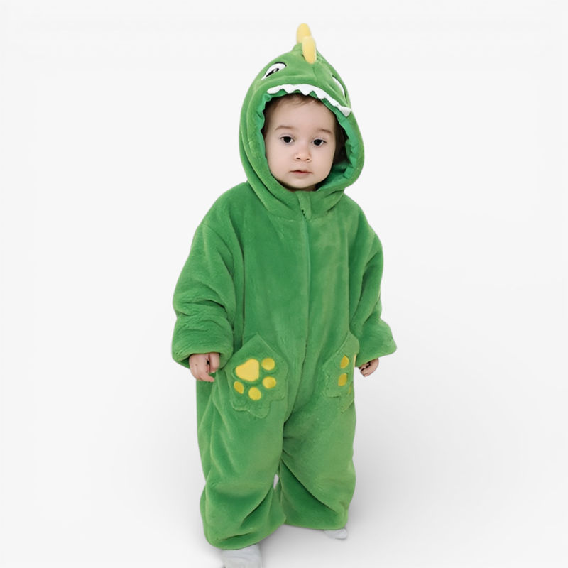 Dinosaur Onesie for Kids – Soft and Comfortable with Hood