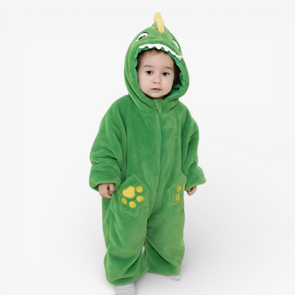 Dinosaur Onesie for Kids – Soft and Comfortable with Hood