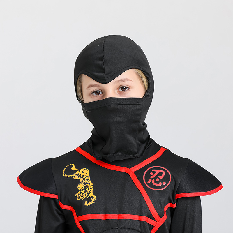 Ninja Costume for Children – Includes Mask and Swords