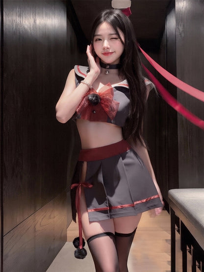 Japanese JK Schoolgirl Lingerie Set