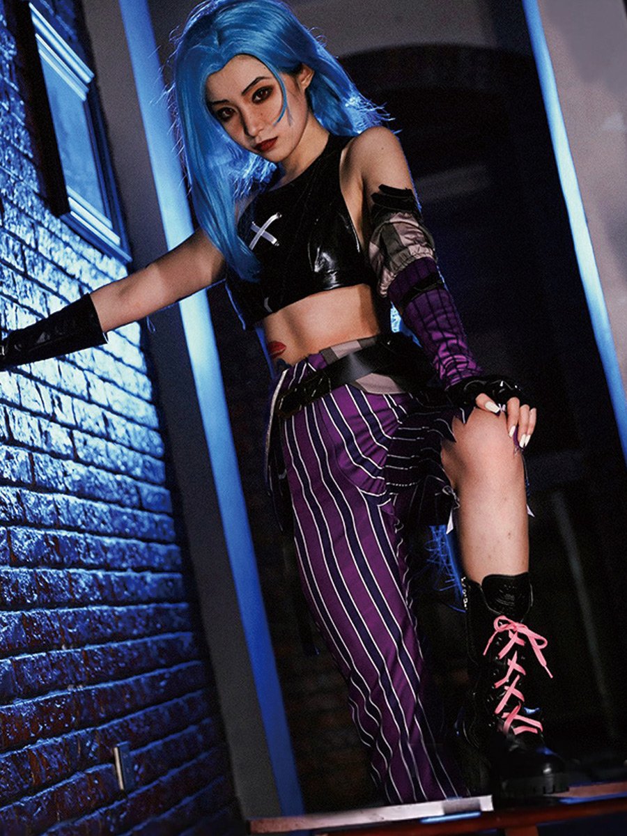 Game Jinx Cosplay Costume