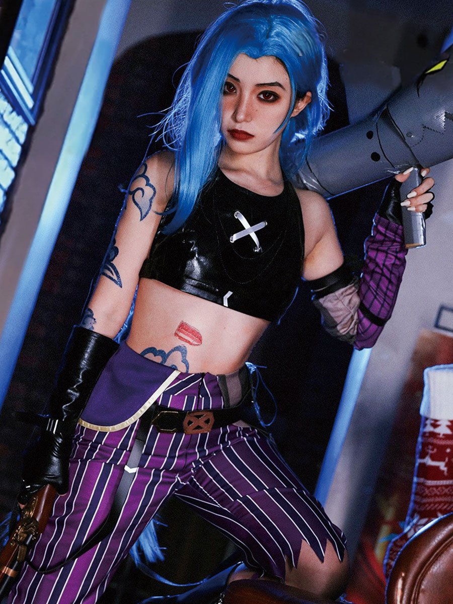 Game Jinx Cosplay Costume