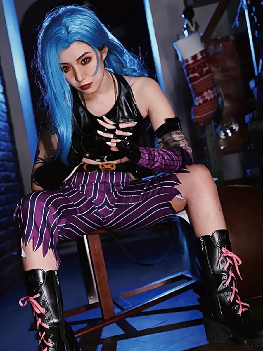 Game Jinx Cosplay Costume