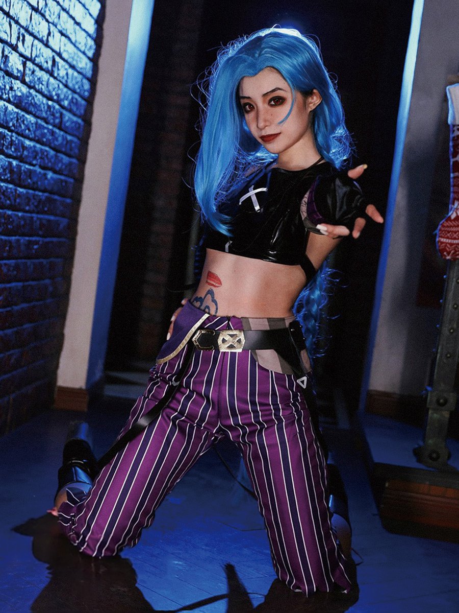 Game Jinx Cosplay Costume