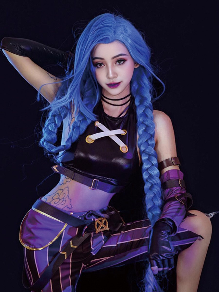 Game Jinx Cosplay Costume