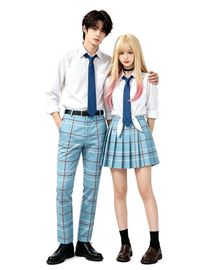 JK Schoolgirl & Boy Uniform Set