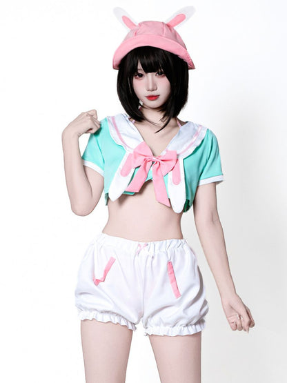 Kawaii Bunny Sailor Cosplay Outfit