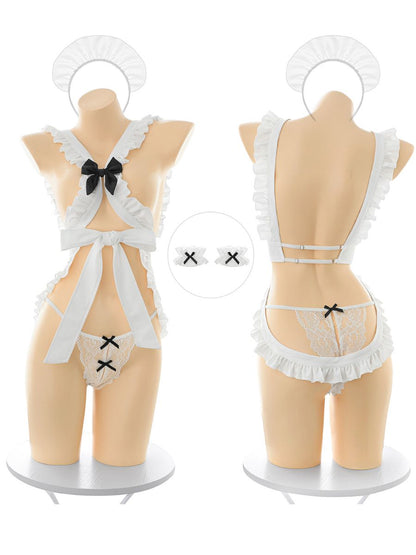 Kawaii Maid Strappy Cosplay Lingerie