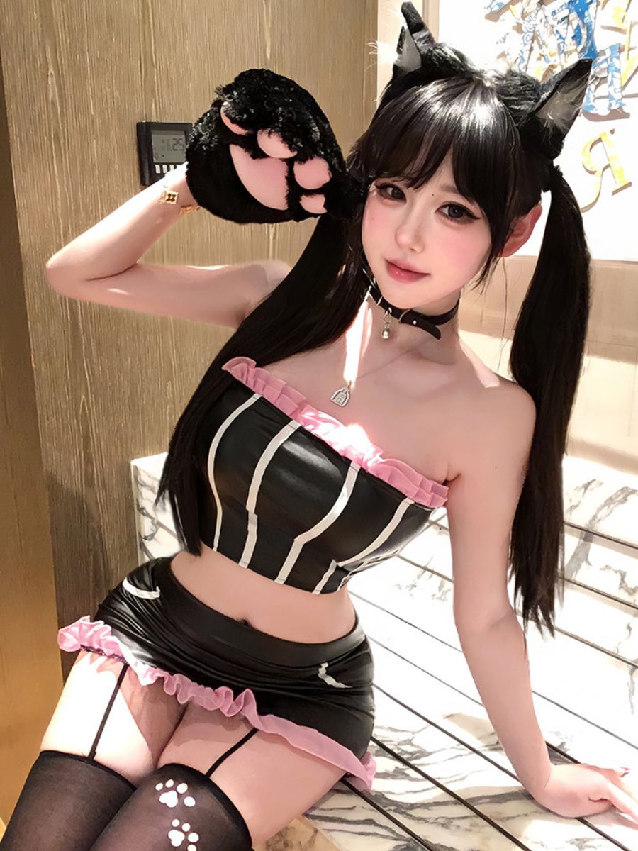 Kawaii Neko Cat Cosplay Costume