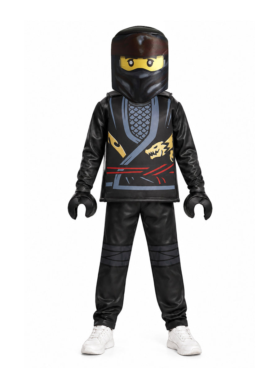 Kids Building Block Character Ninja Costume Ninja Warrior Cosplay Outfit