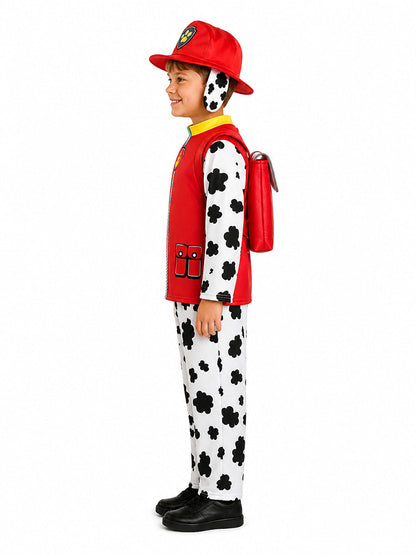 Kids Dalmatian Firefighter Outfit