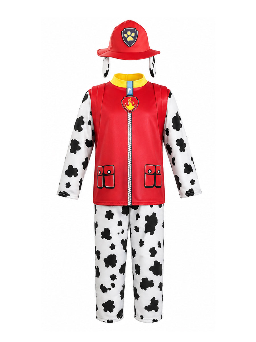 Kids Dalmatian Firefighter Outfit