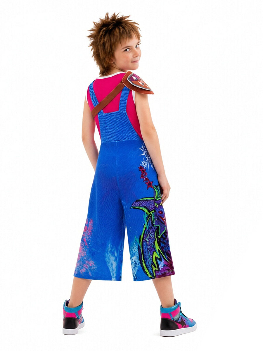 Kids Island Graffiti Overalls Set