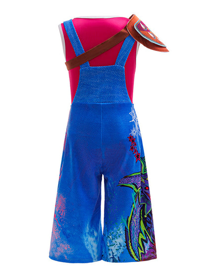 Kids Island Graffiti Overalls Set
