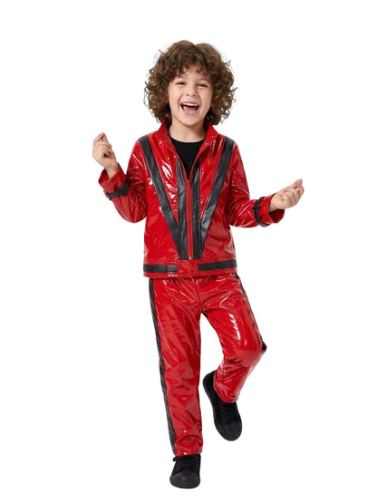 Kids Leather-Look Pop King Suit