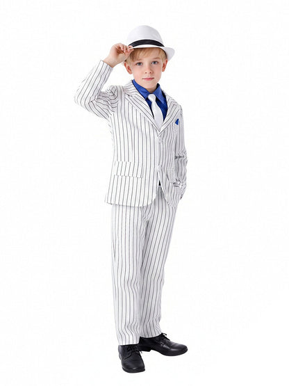 Kids Pop King Pinstripe Full Set Outfit