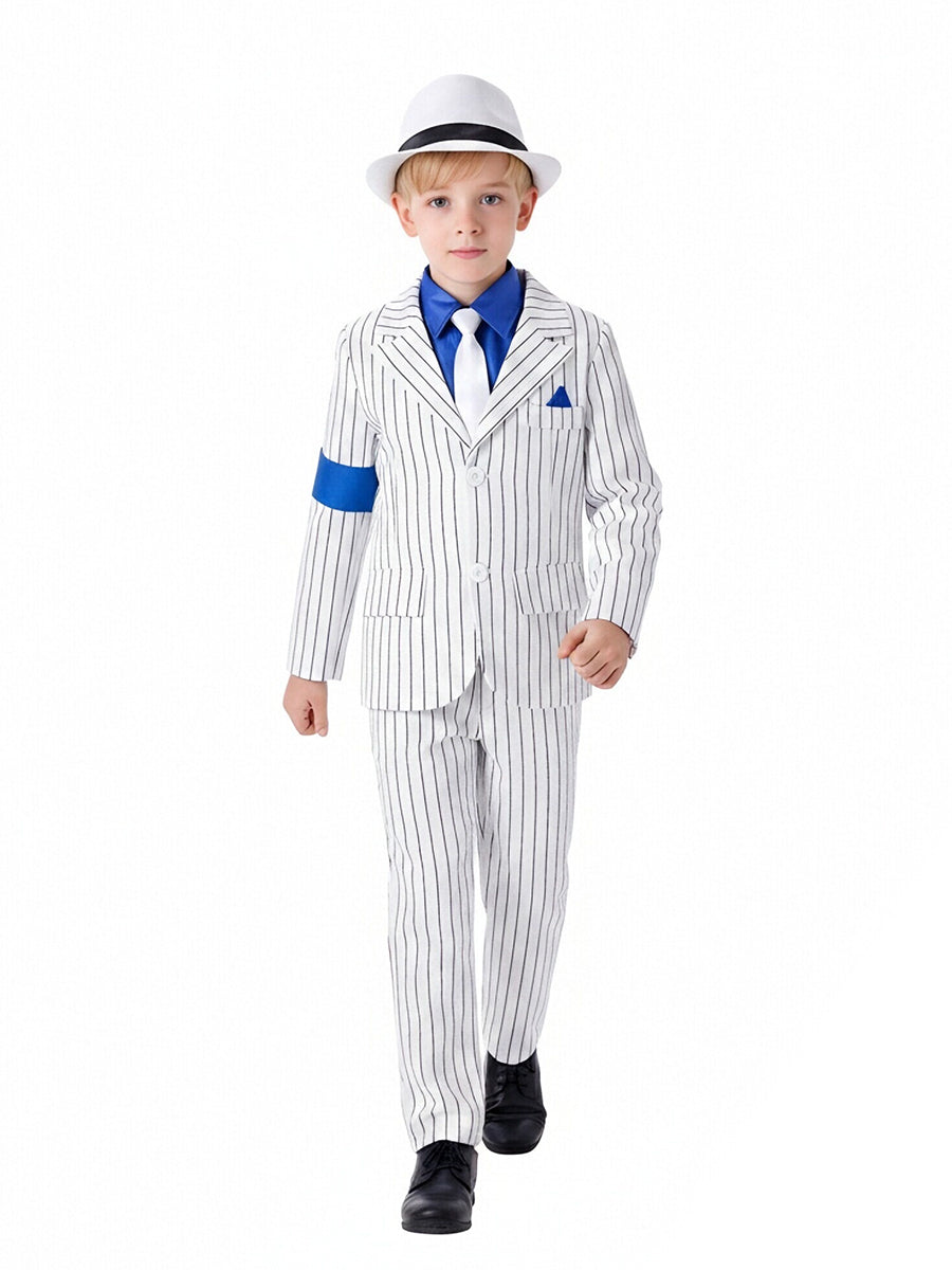 Kids Pop King Pinstripe Full Set Outfit