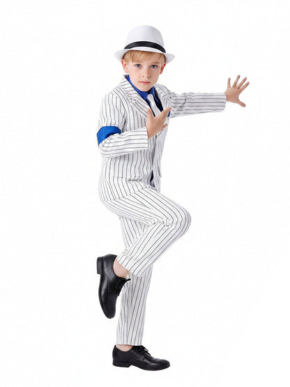 Kids Pop King Pinstripe Full Set Outfit