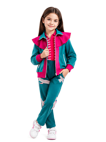 Kids Retro Camp Tracksuit Costume