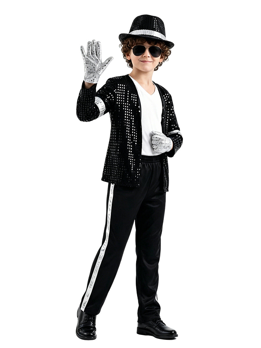 Kids Sequin Pop Star Suit