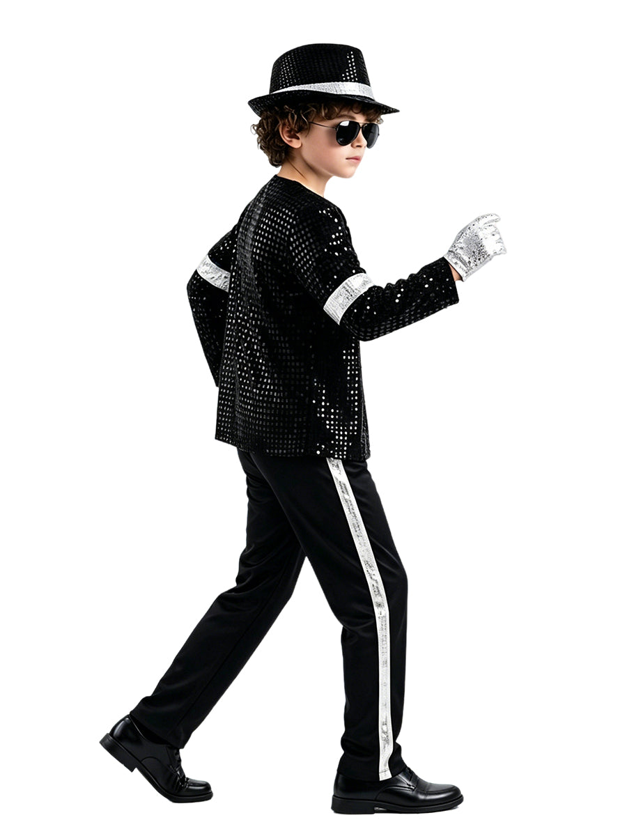 Kids Sequin Pop Star Suit