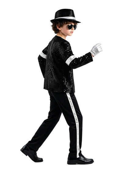 Kids Sequin Pop Star Suit