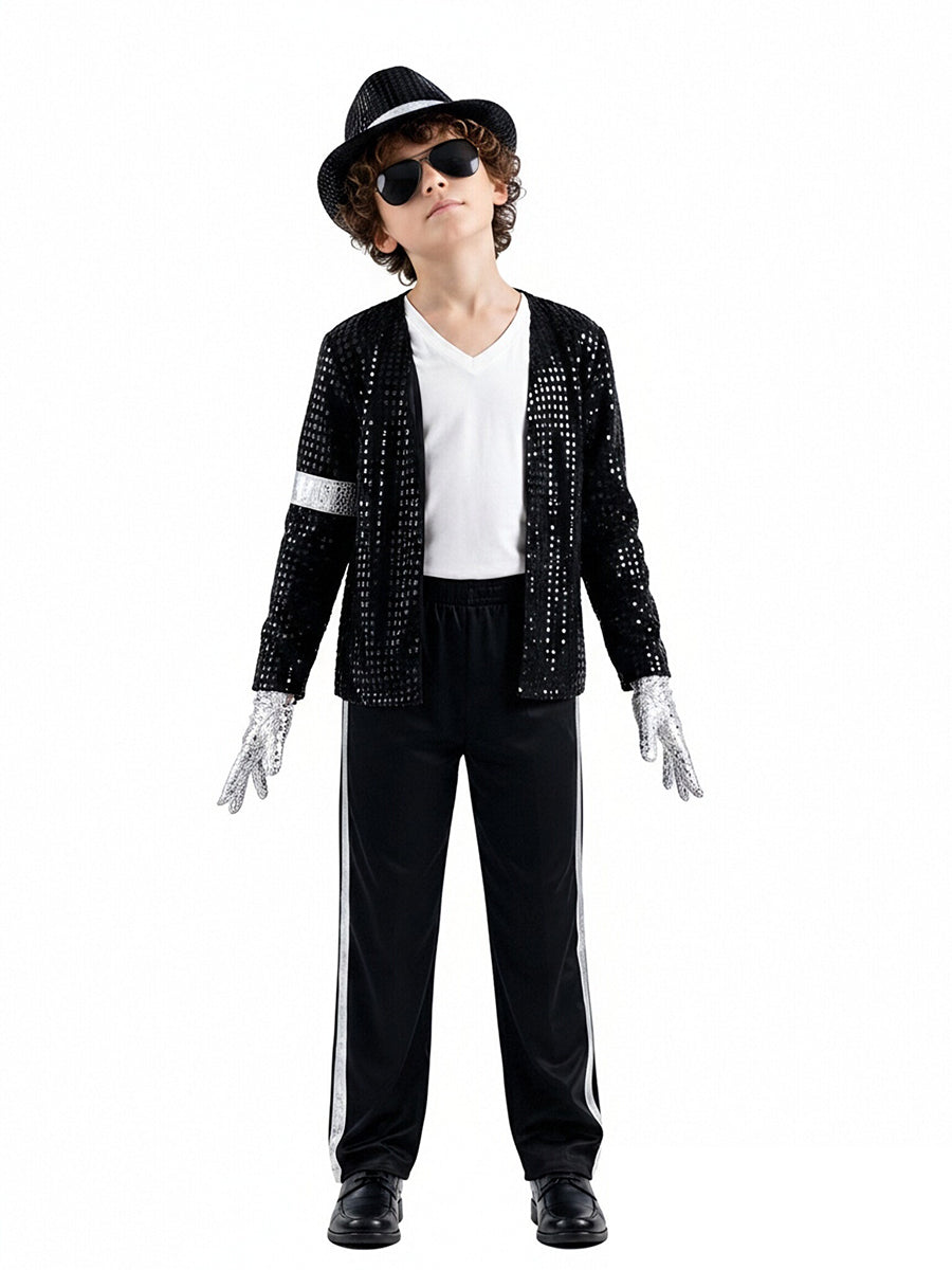 Kids Sequin Pop Star Suit