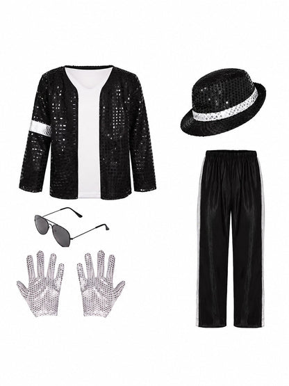 Kids Sequin Pop Star Suit