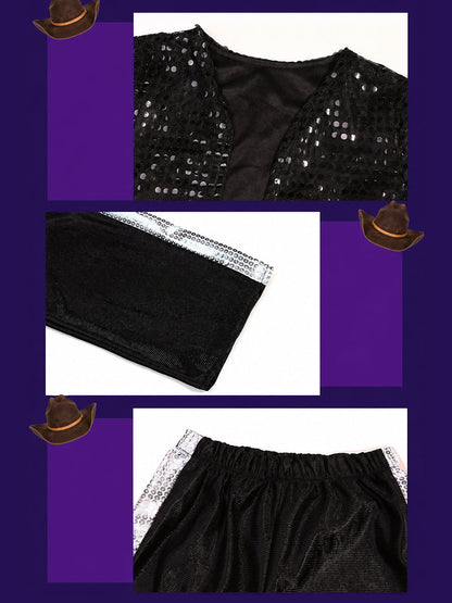 Kids Sequin Pop Star Suit