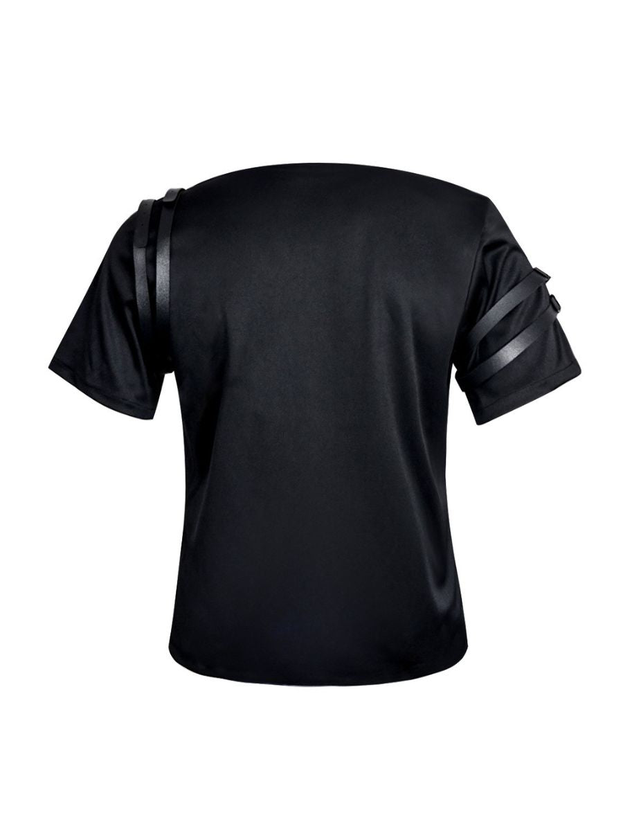 King of Pop Rivet V-Neck Shirt