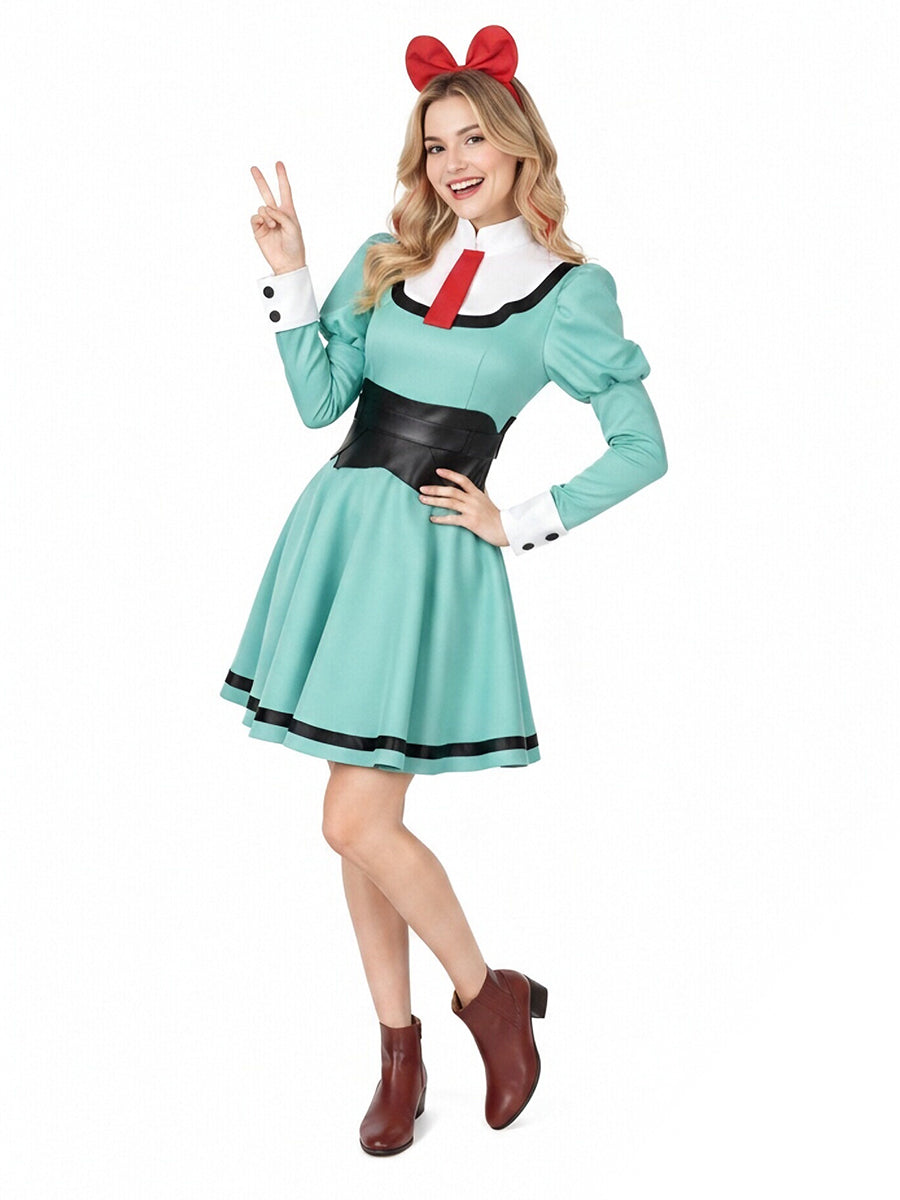 Knight Princes Mint Green Cosplay Dress