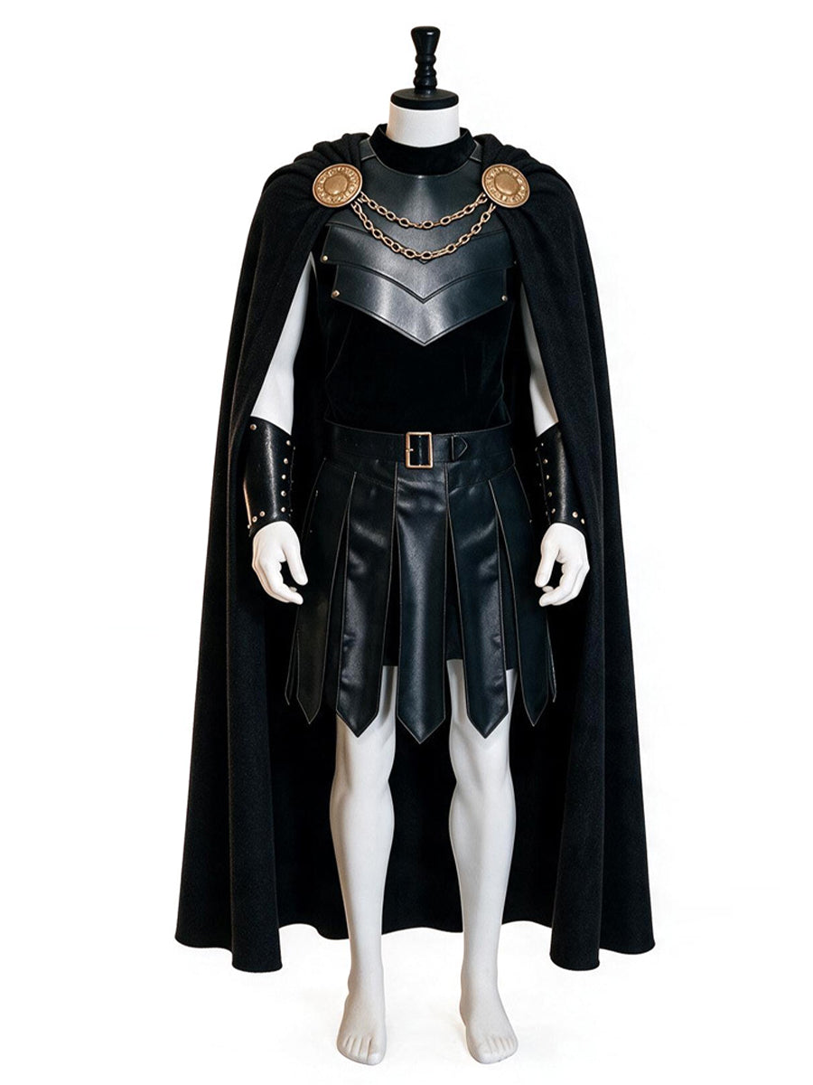 Medieval Cape and Armor Costume