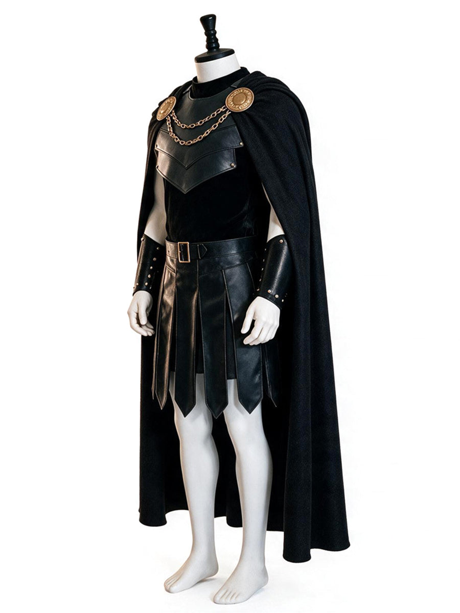 Medieval Cape and Armor Costume