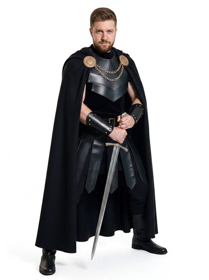 The Odyssey Agamemnon Costume Men's Ancient Greek Spartan Soldier Cosplay Outfit