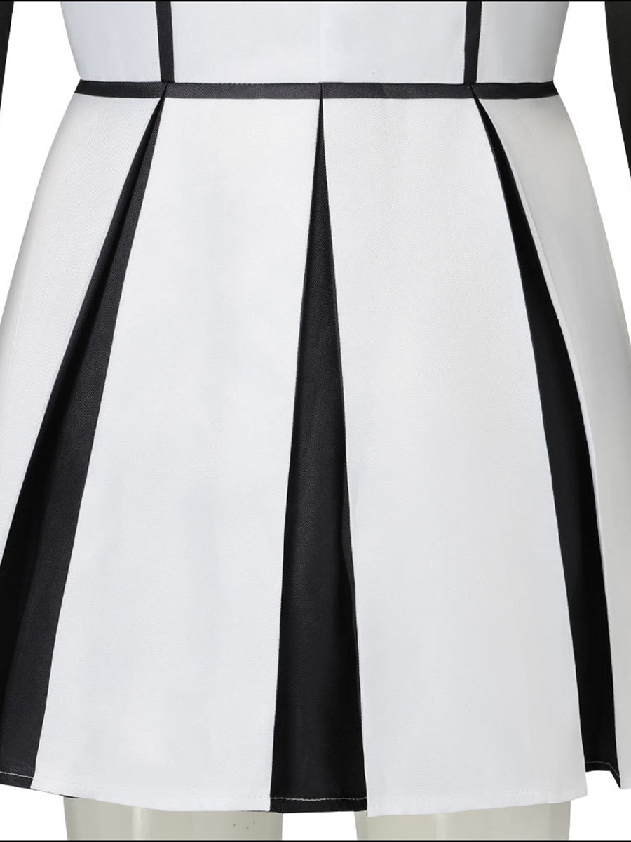 Monochrome Circus Clown Dress