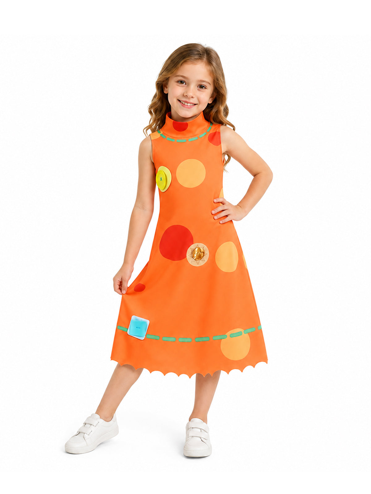 Toy Story Dolly Costume Movie Character Animated Maix Dress for Girls and Adults