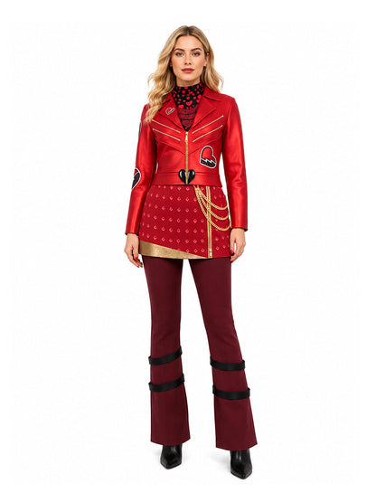 Descendants 5 Red Costume Descendants Wicked Wonderland Princess Red Cosplay Outfit