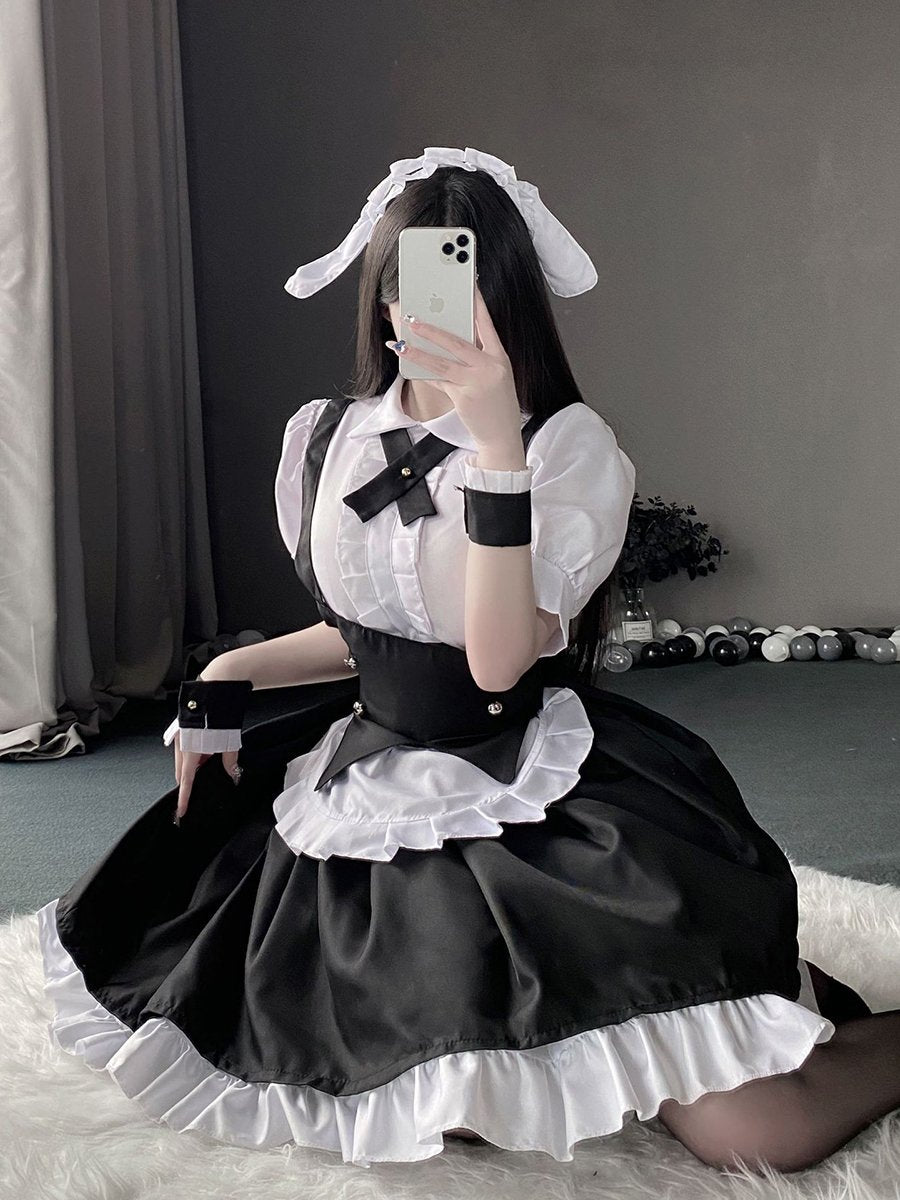 Japanese Maid Cosplay Outfit