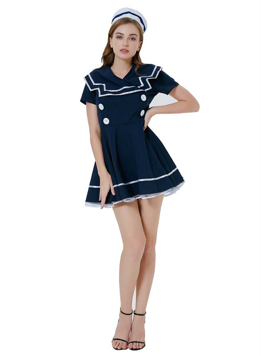 Ladies Navy Sailor Costume
