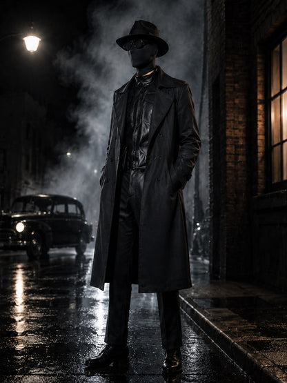 Noir Detective Cosplay Costume