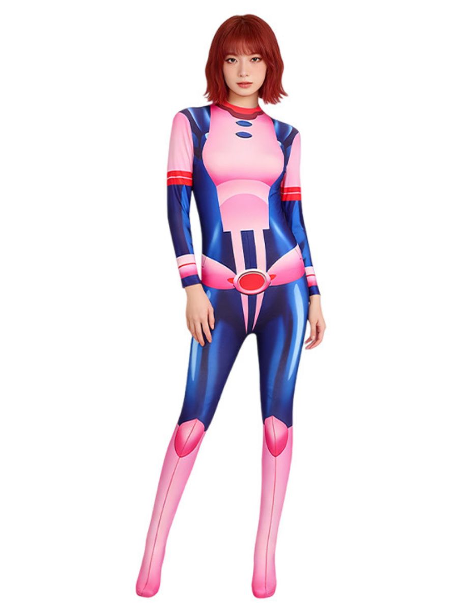 Pink Gravity Girl Battle Outfit