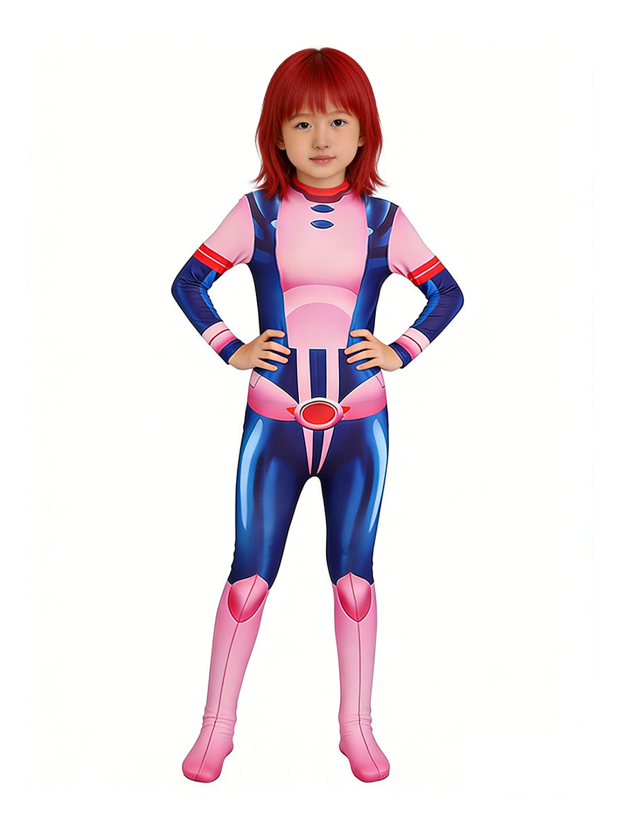 My Hero Academia Ochaco Uraraka Costume for Adults and Kids Anime Heroine Cosplay Suit