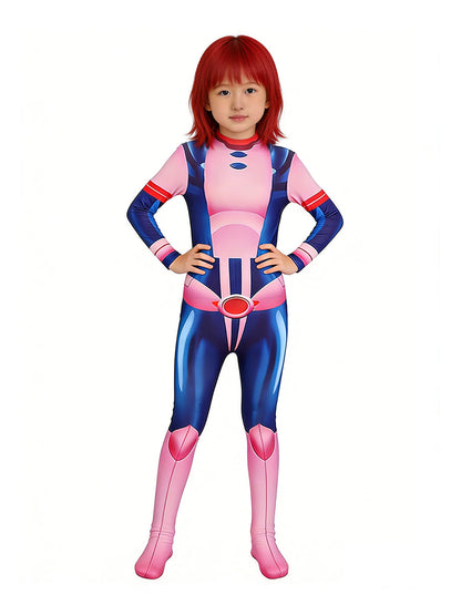 My Hero Academia Ochaco Uraraka Costume for Adults and Kids Anime Heroine Cosplay Suit