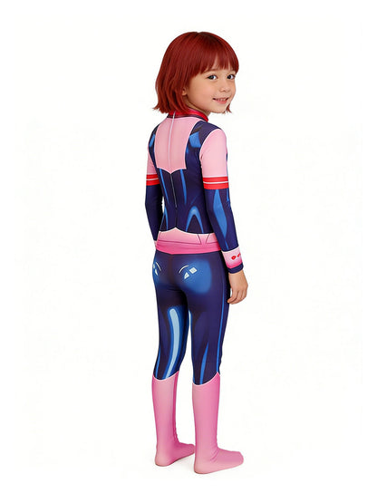 Pink Gravity Girl Battle Outfit