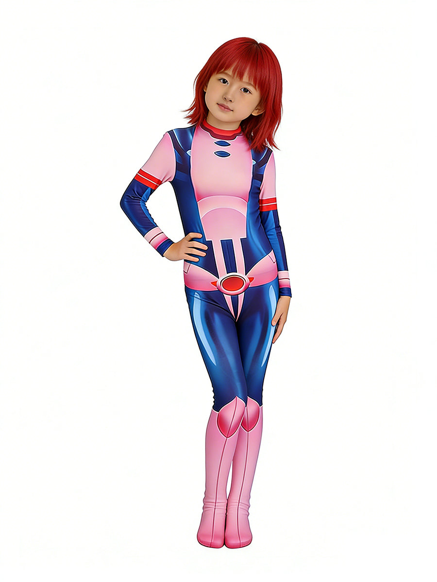Pink Gravity Girl Battle Outfit