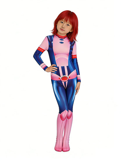 Pink Gravity Girl Battle Outfit