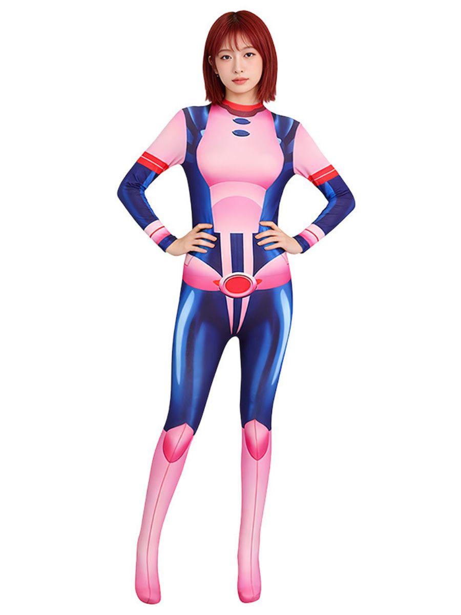 My Hero Academia Ochaco Uraraka Costume for Adults and Kids Anime Heroine Cosplay Suit