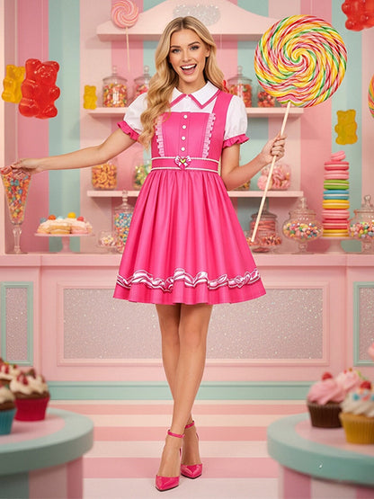 Pink Magical Girl Cosplay Dress