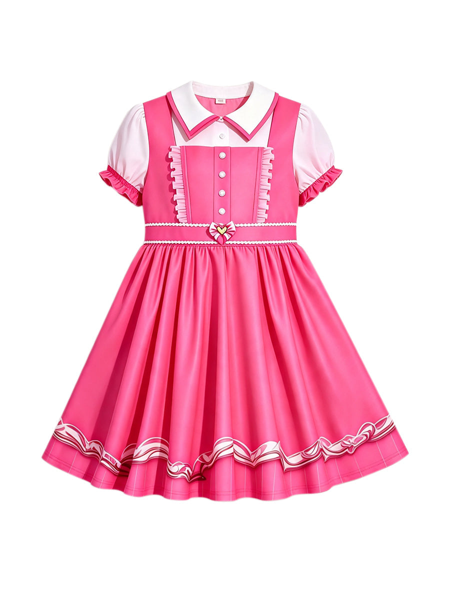 Pink Magical Girl Cosplay Dress